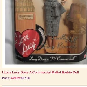 Mattel Other - “Starring Lucille Ball as Lucy Ricardo” Mattel Other - “Starring Lucille Ball as Lucy Ricardo”